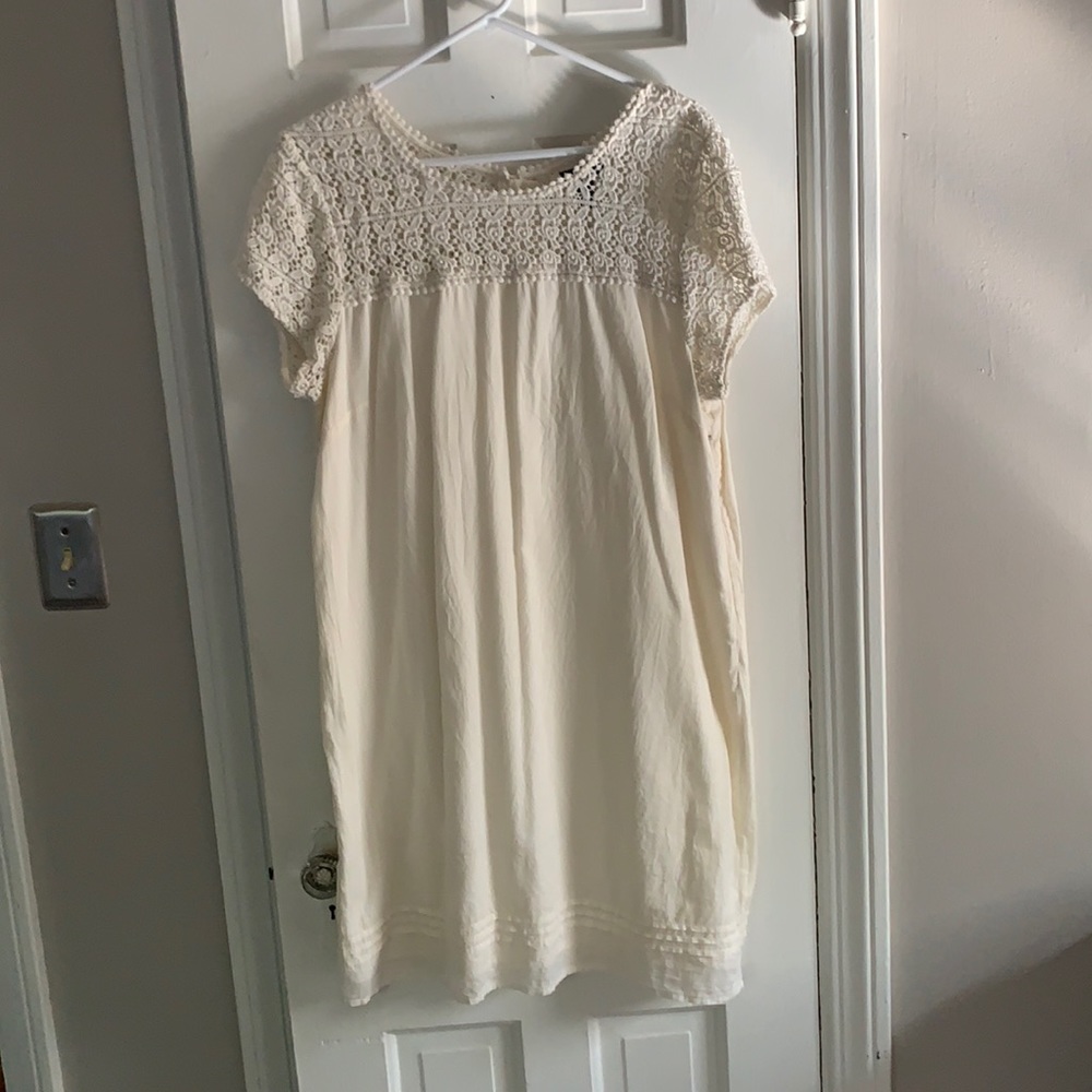 Cream Dress